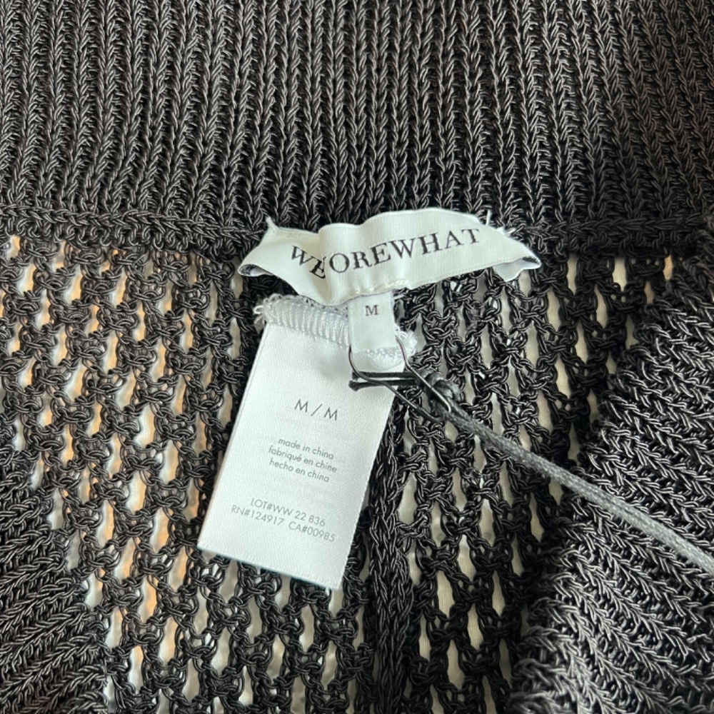 WeWoreWhat | Crochet Drawcord Pant | Sz M (NWT) - Picture 3 of 4